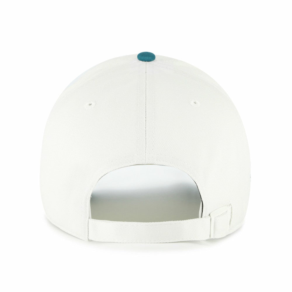 Athletics '47 Contemporary Tonal Clean Up Adjustable Hat - White/Teal Hats