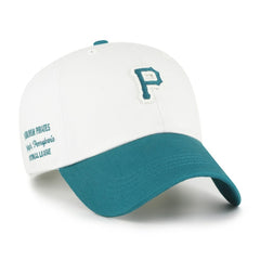 Pittsburgh Pirates '47 Contemporary Tonal Clean Up Adjustable Hat - White/Teal Hats