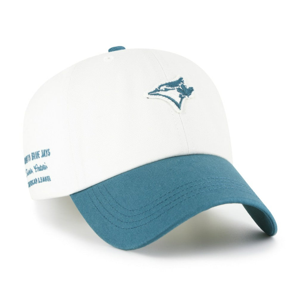 Toronto Blue Jays '47 Contemporary Tonal Clean Up Adjustable Hat - White/Teal Hats