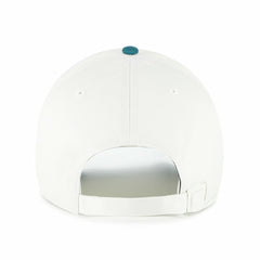 Miami Marlins '47 Contemporary Tonal Clean Up Adjustable Hat - White/Teal Hats