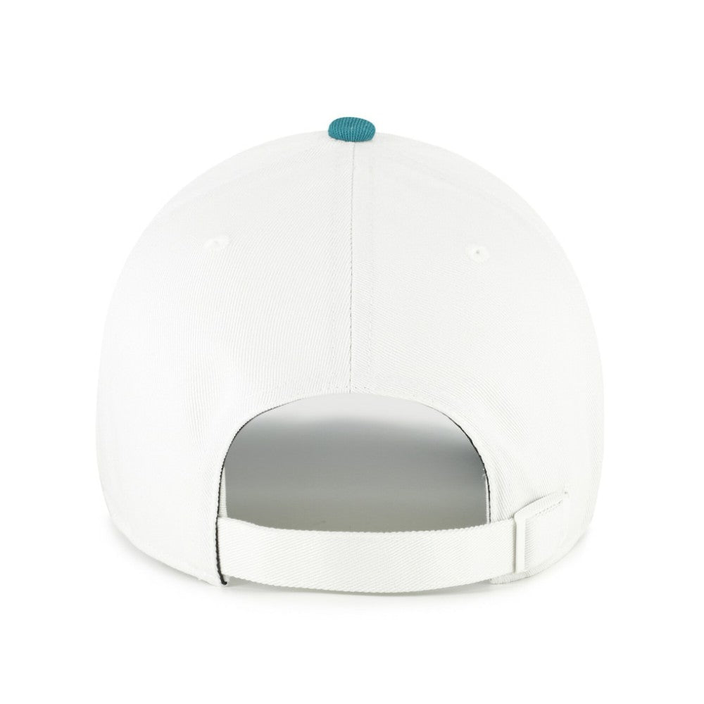 Detroit Tigers '47 Contemporary Tonal Clean Up Adjustable Hat - White/Teal Hats