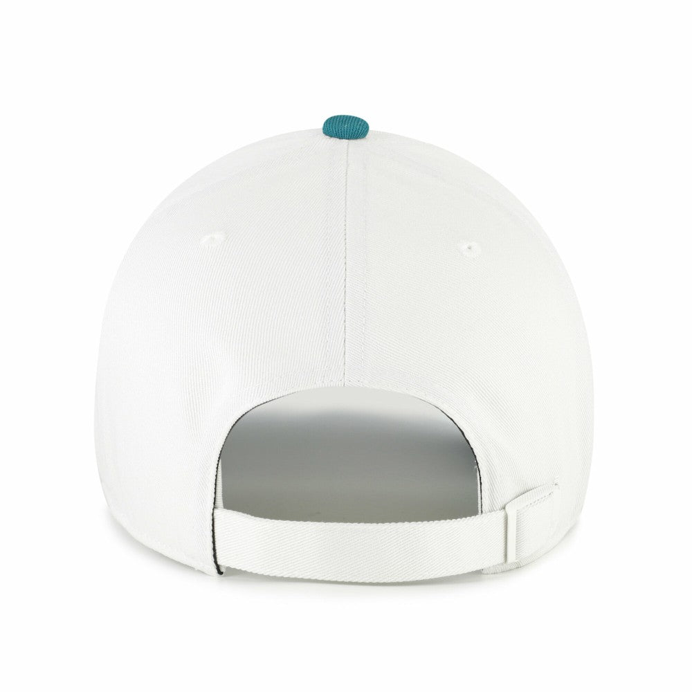 Los Angeles Dodgers '47 Contemporary Tonal Clean Up Adjustable Hat - White/Teal Hats