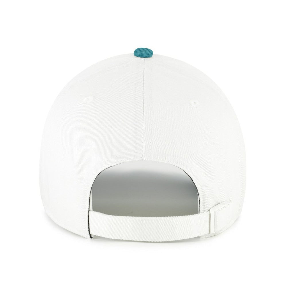 Chicago Cubs '47 Contemporary Tonal Clean Up Adjustable Hat - White/Teal Hats