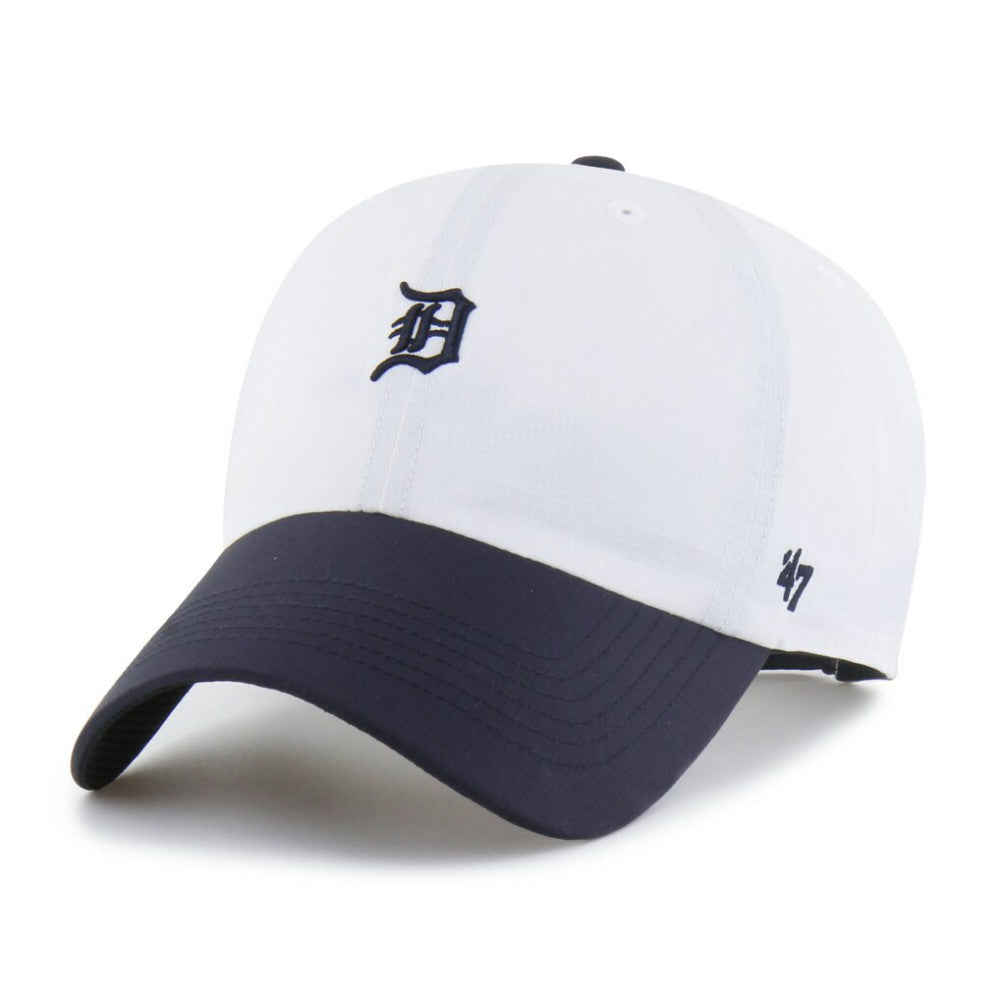 Detroit Tigers '47 Vista Mini Clean Up brrr° Adjustable Hat - White/Navy Hats