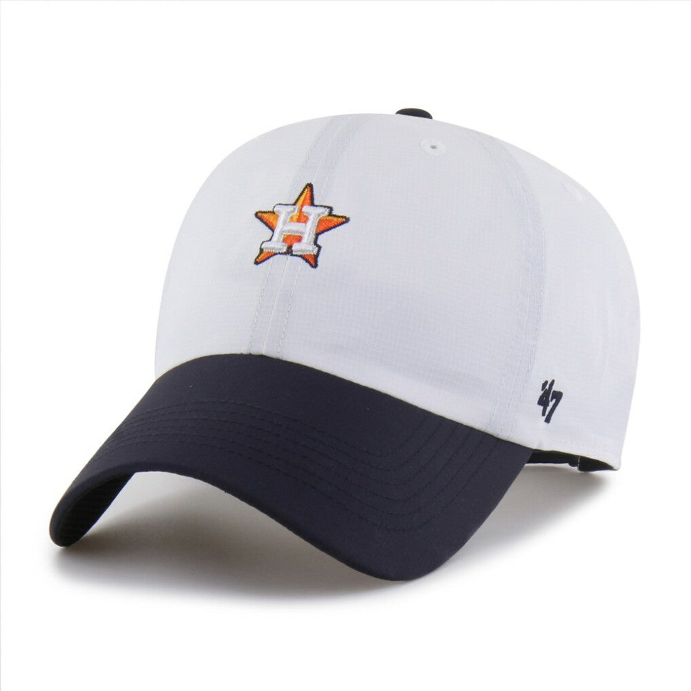 Houston Astros '47 Vista Mini Clean Up brrr° Adjustable Hat - White/Navy Hats