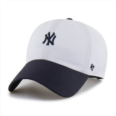 New York Yankees '47 Vista Mini Clean Up brrr° Adjustable Hat - White/Navy Hats