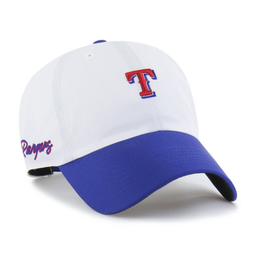 Texas Rangers '47 Vista Mini Clean Up brrr° Adjustable Hat - White/Royal Hats