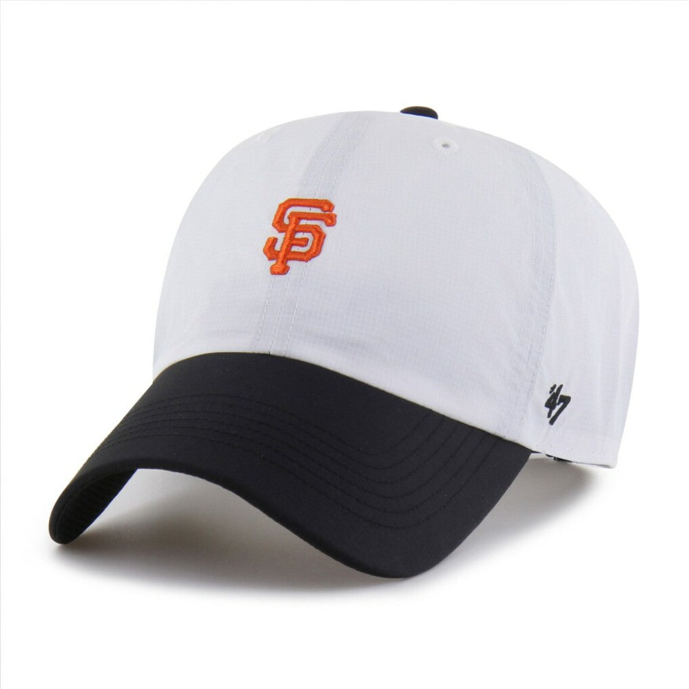 San Francisco Giants '47 Vista Mini Clean Up brrr° Adjustable Hat - White/Black Hats
