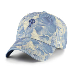 Philadelphia Phillies '47 Women's Gardenia Clean Up Adjustable Hat - Blue Hats