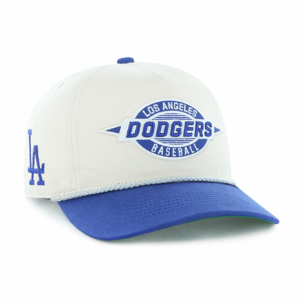 Los Angeles Dodgers '47 Youth Frame Out Hitch Adjustable Hat - Natural/Royal Hats