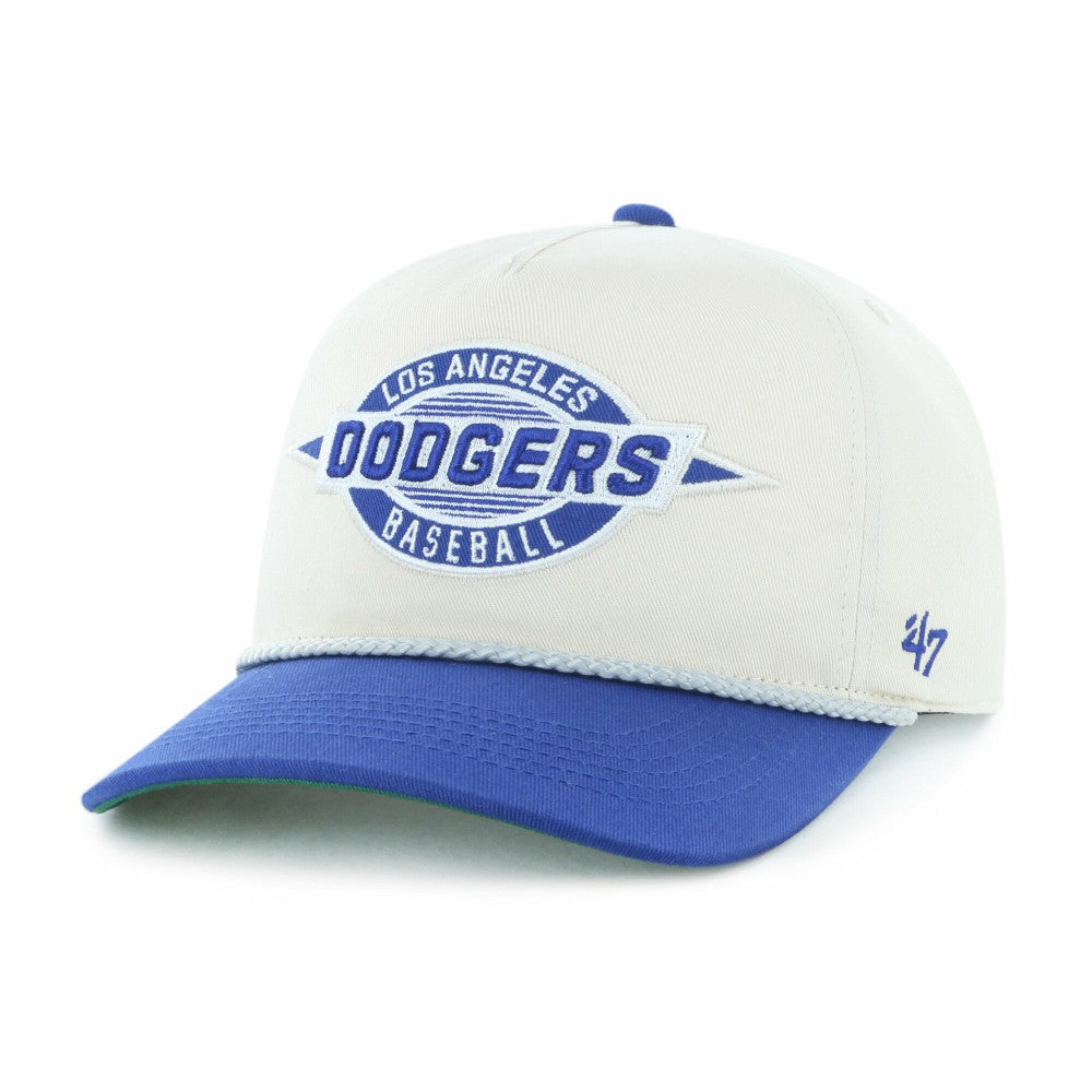 Los Angeles Dodgers '47 Youth Frame Out Hitch Adjustable Hat - Natural/Royal Hats