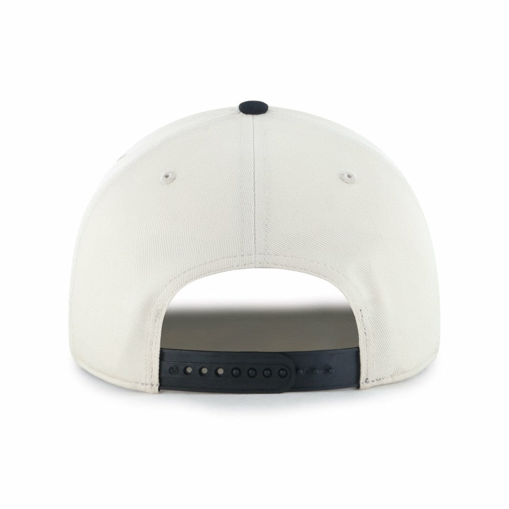 Miami Marlins '47 Youth Frame Out Hitch Adjustable Hat - Natural/Black Hats
