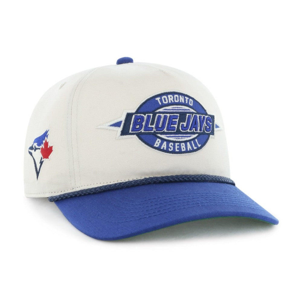 Toronto Blue Jays '47 Youth Frame Out Hitch Adjustable Hat - Natural/Royal Hats