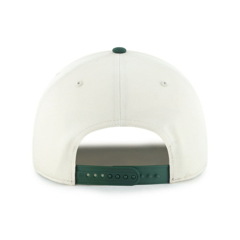 Athletics '47 Youth Frame Out Hitch Adjustable Hat - Natural/Green Hats