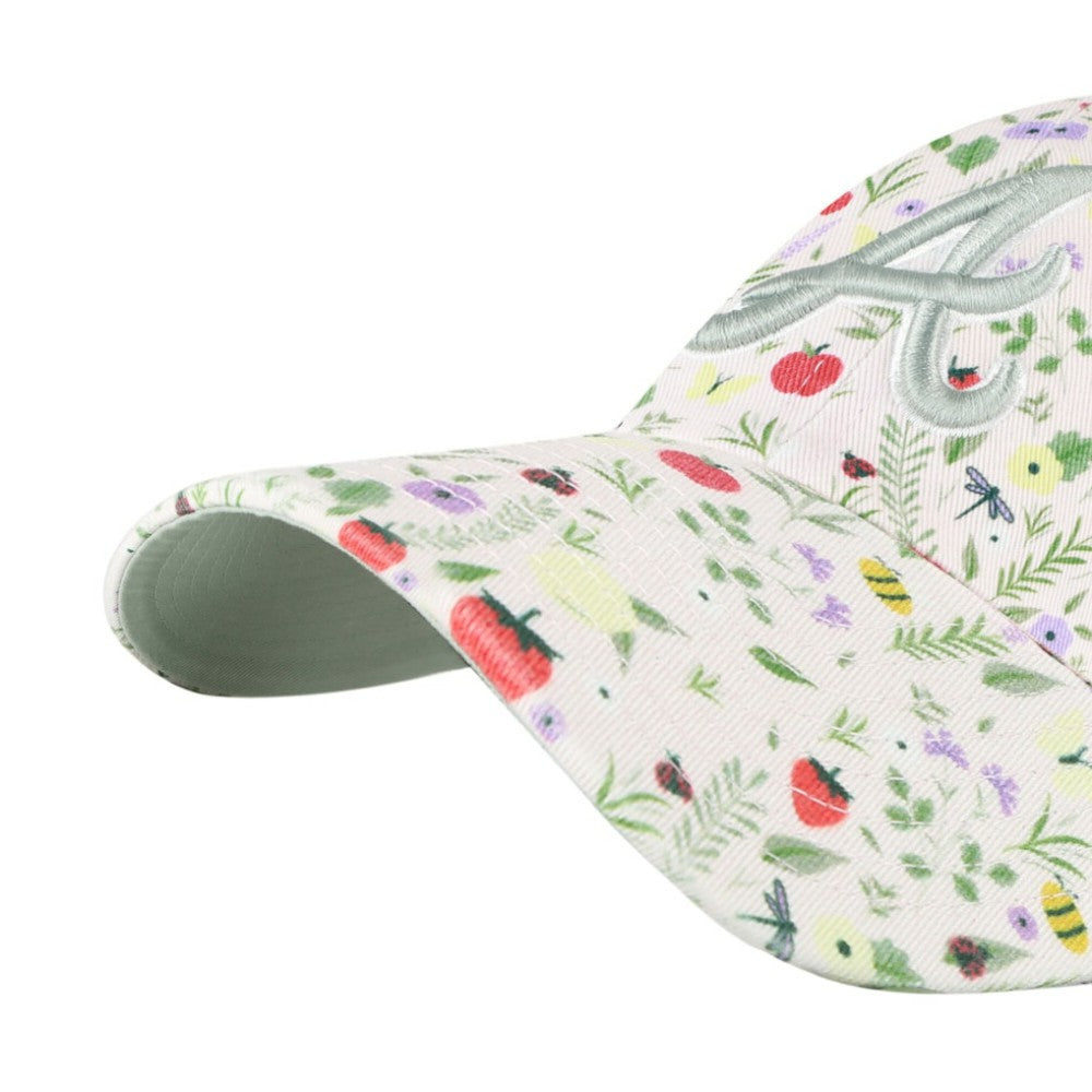 Atlanta Braves '47 Girls Youth Posey Clean Up Adjustable Hat - Light Pink Hats