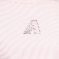 Arizona Diamondbacks Starter Women's Pastels Ribbed Tank Top - Light Pink Tanks