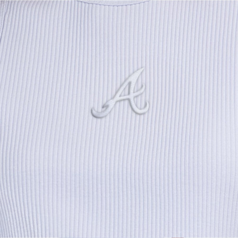 Atlanta Braves Starter Women's Pastels Ribbed Tank Top - Light Blue Tanks