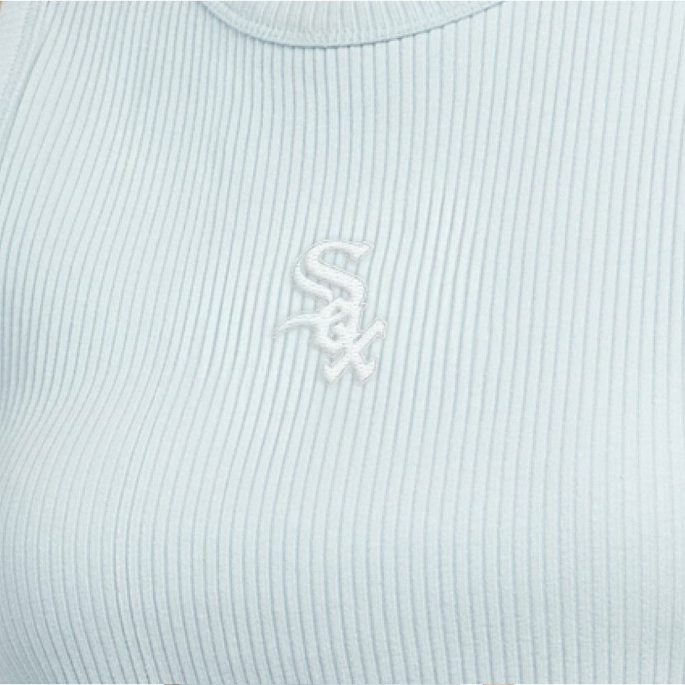 Chicago White Sox Starter Women's Pastels Ribbed Tank Top - Mint Tanks