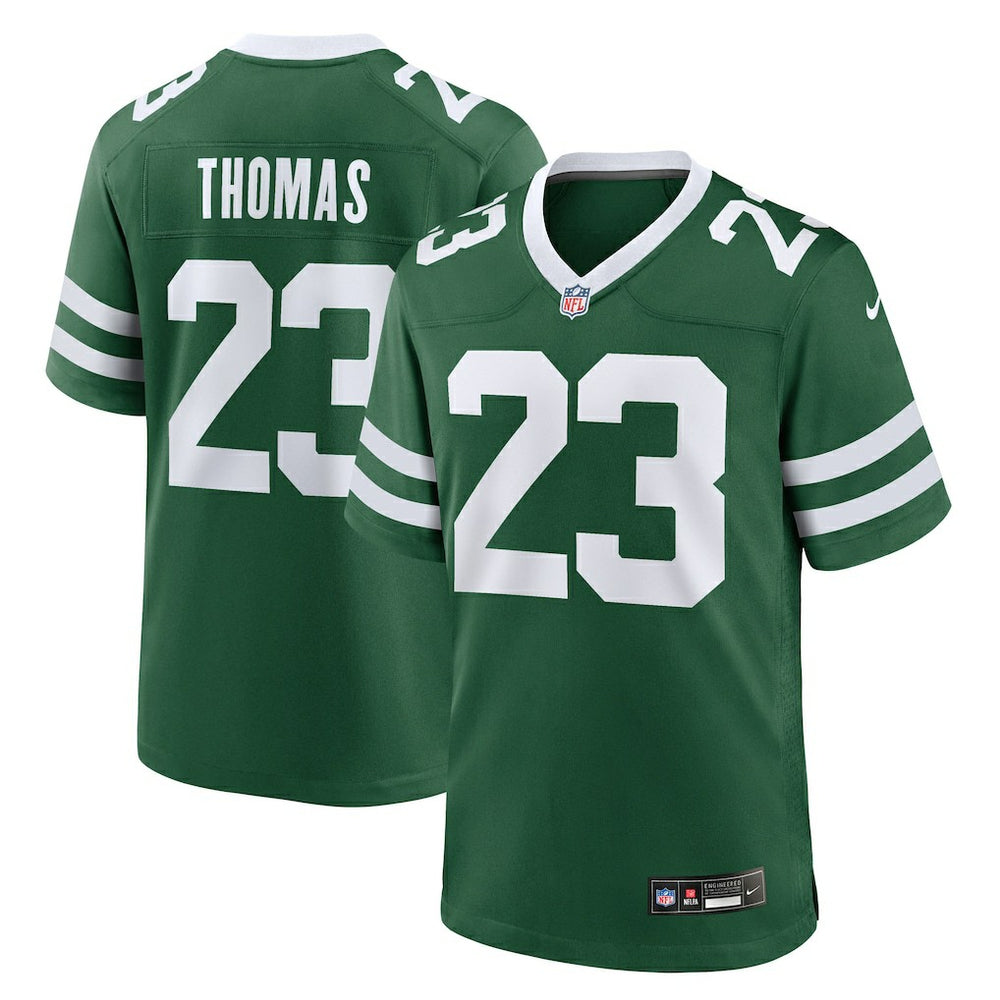 Azareye'h Thomas New York Jets Team Game Jersey - Legacy Green Jerseys