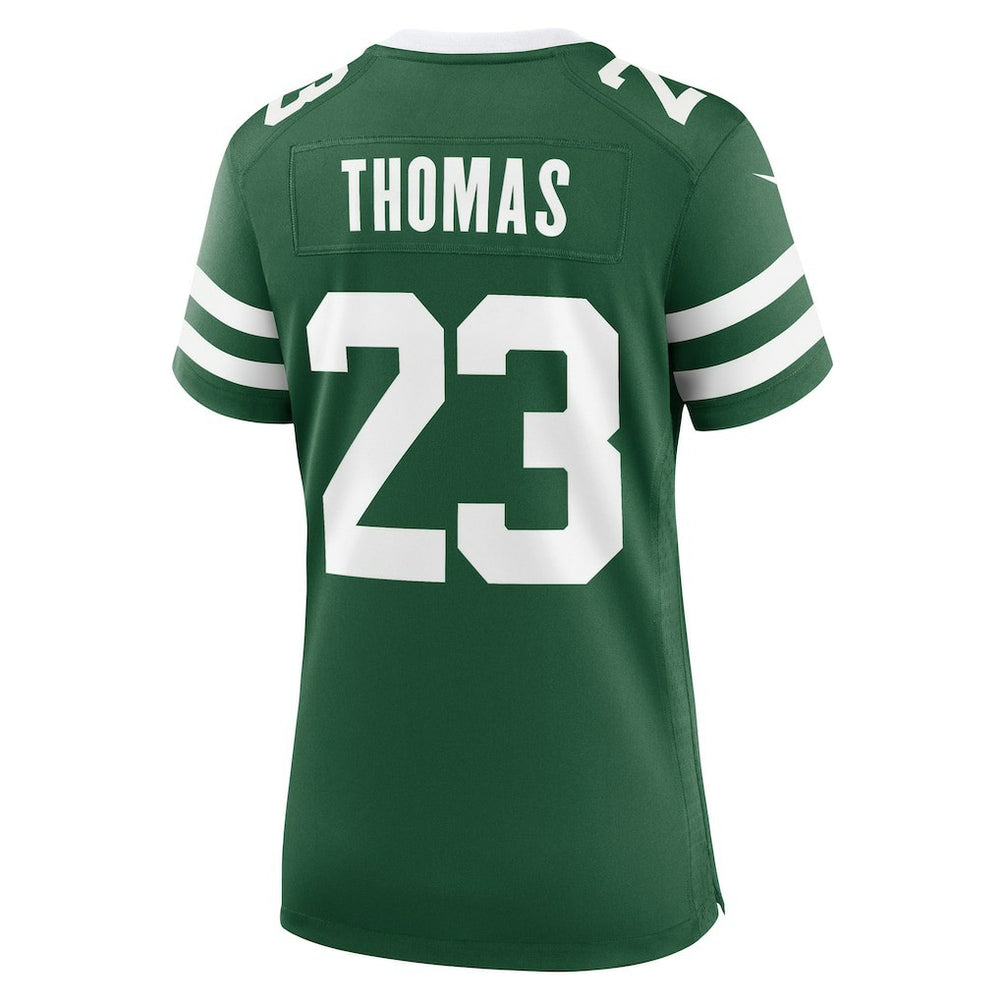 Azareye'h Thomas New York Jets Women's Team Game Jersey - Legacy Green Jerseys