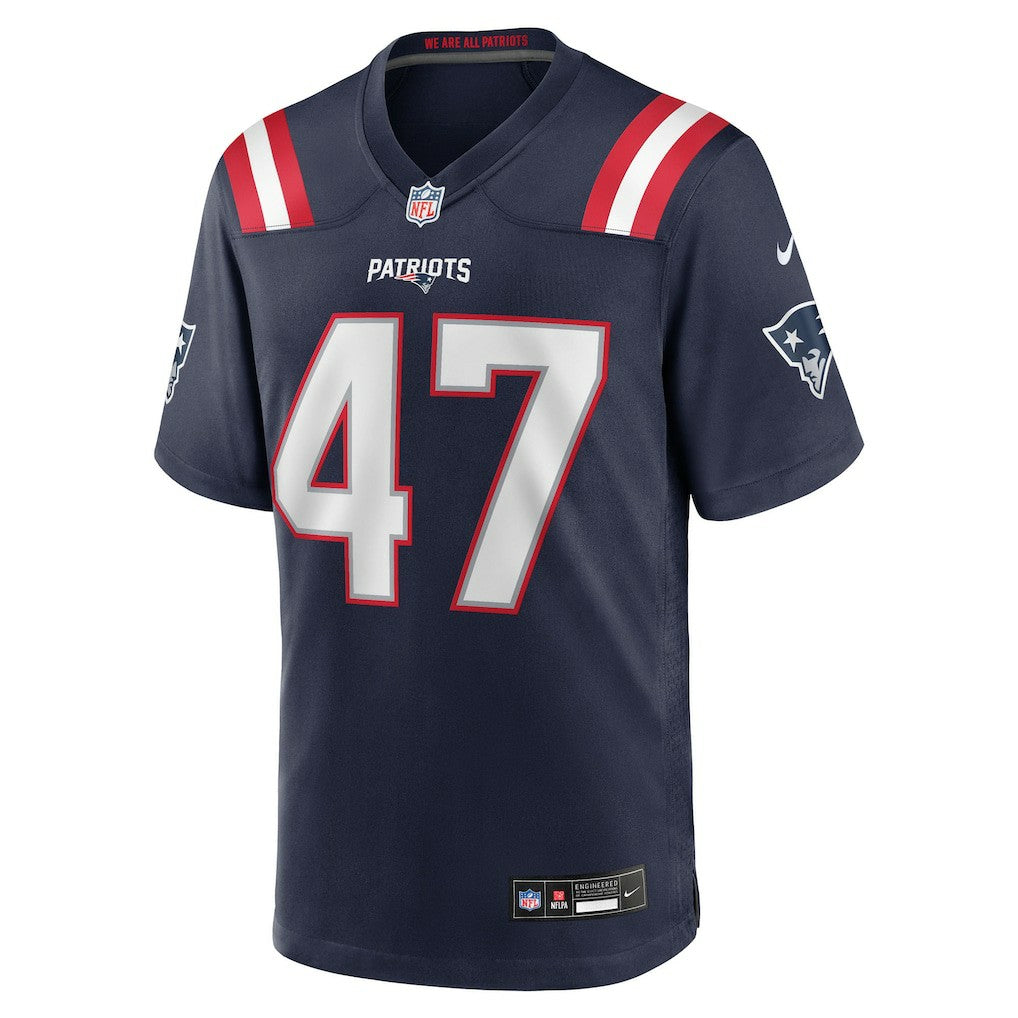 Julian Ashby New England Patriots Team Game Jersey - Navy Jerseys