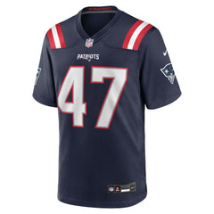 Julian Ashby New England Patriots Team Game Jersey - Navy Jerseys