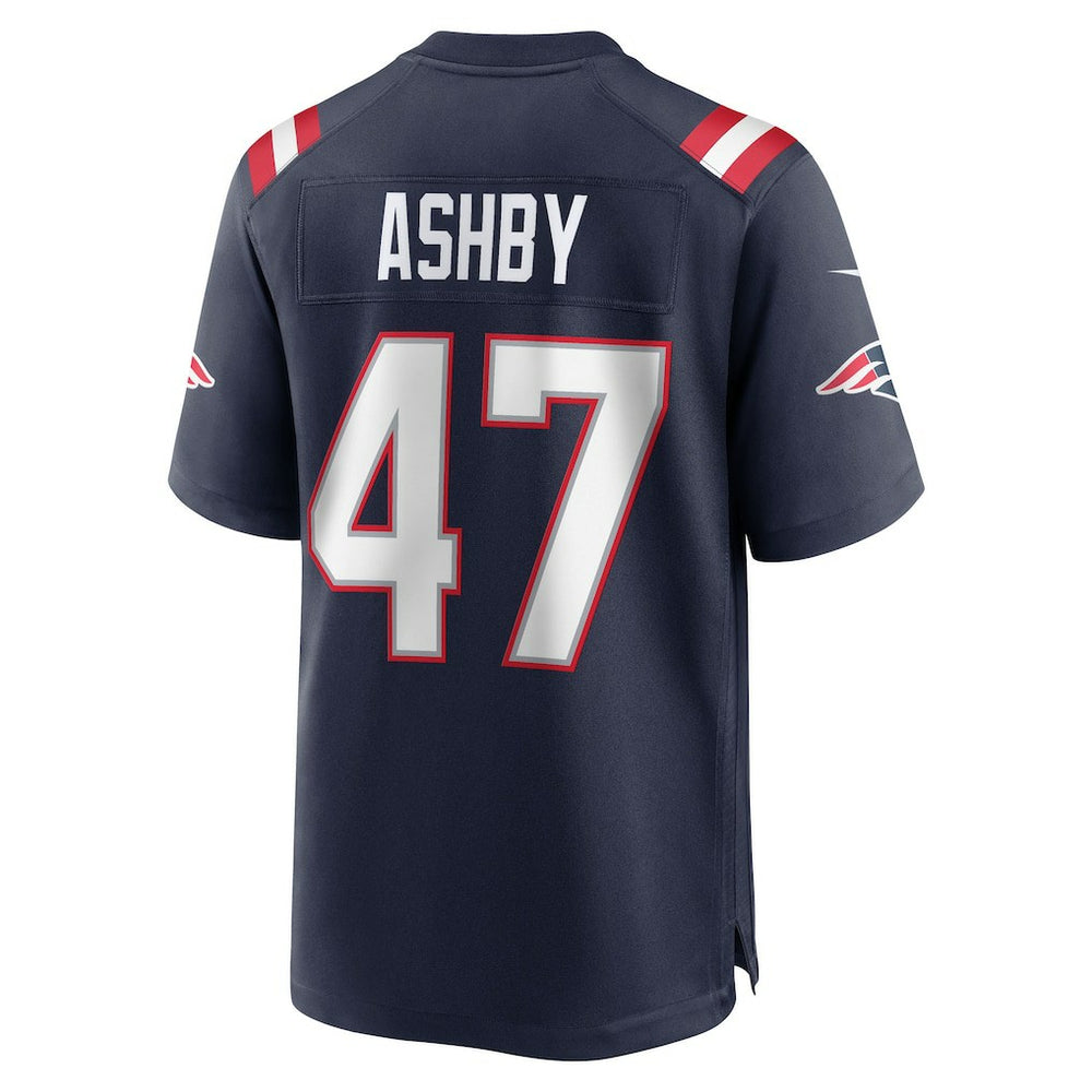 Julian Ashby New England Patriots Team Game Jersey - Navy Jerseys