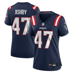 Julian Ashby New England Patriots Women's Team Game Jersey - Navy Jerseys