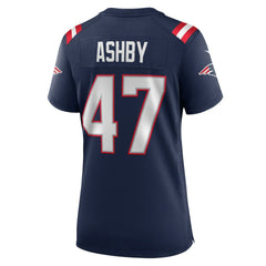 Julian Ashby New England Patriots Women's Team Game Jersey - Navy Jerseys