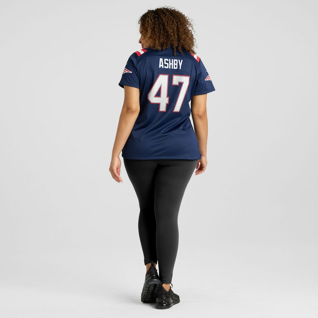 Julian Ashby New England Patriots Women's Team Game Jersey - Navy Jerseys