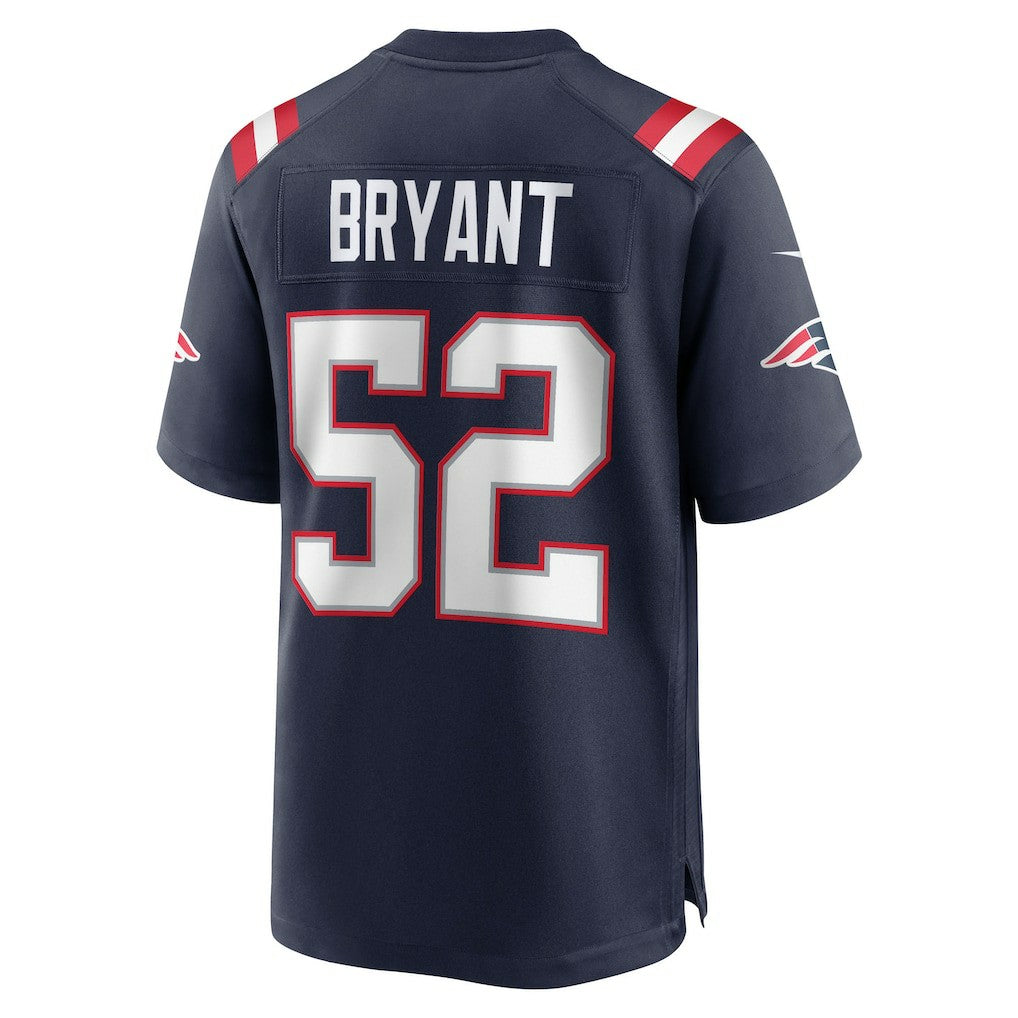 Marcus Bryant New England Patriots Team Game Jersey - Navy Jerseys