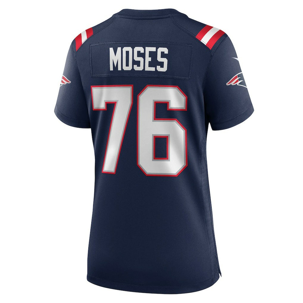 Morgan Moses New England Patriots Women's Team Game Jersey - Navy Jerseys