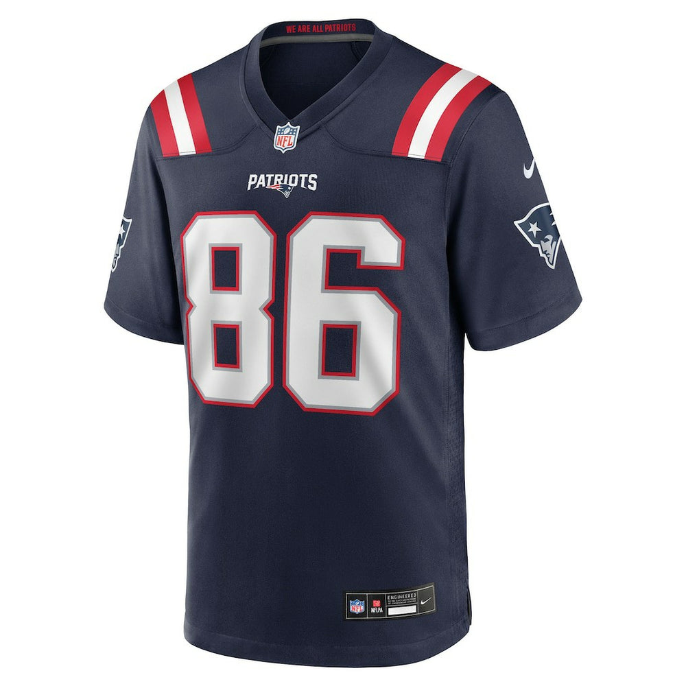 Efton Chism III New England Patriots Team Game Jersey - Navy Jerseys