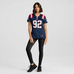 Joshua Farmer New England Patriots Women's Team Game Jersey - Navy Jerseys