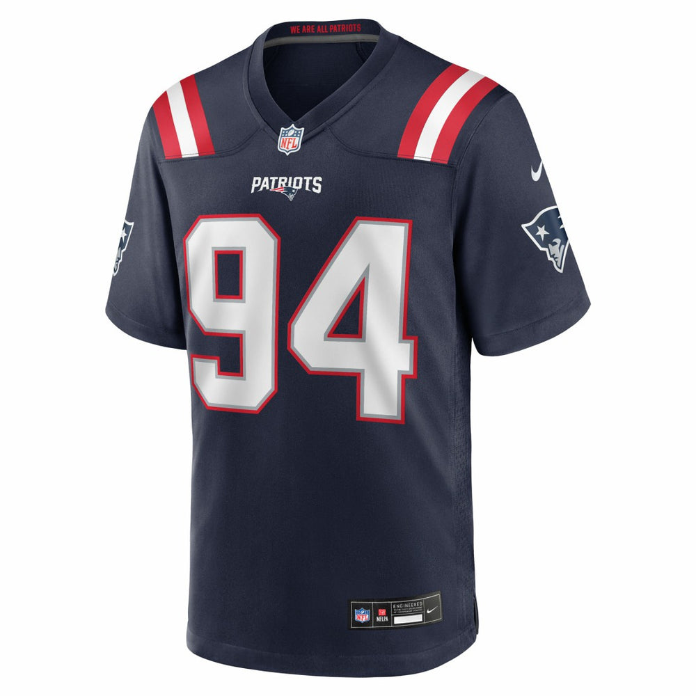 Cory Durden New England Patriots Team Game Jersey - Navy Jerseys