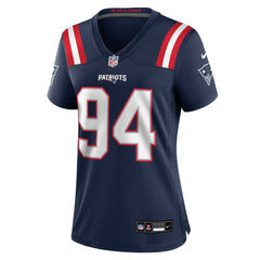 Cory Durden New England Patriots Women's Team Game Jersey - Navy Jerseys