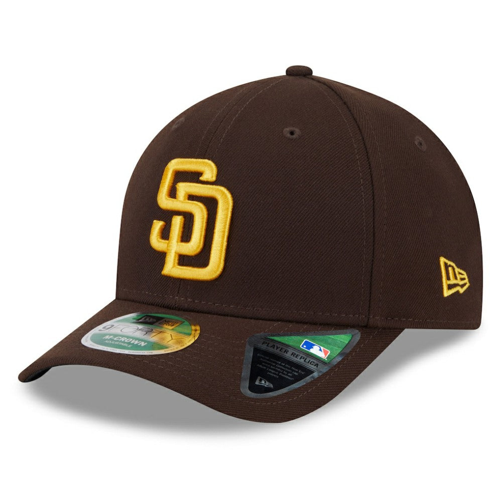 San Diego Padres New Era 2025 MLB Postseason Side Patch 9FORTY Adjustable Hat - Brown Hats