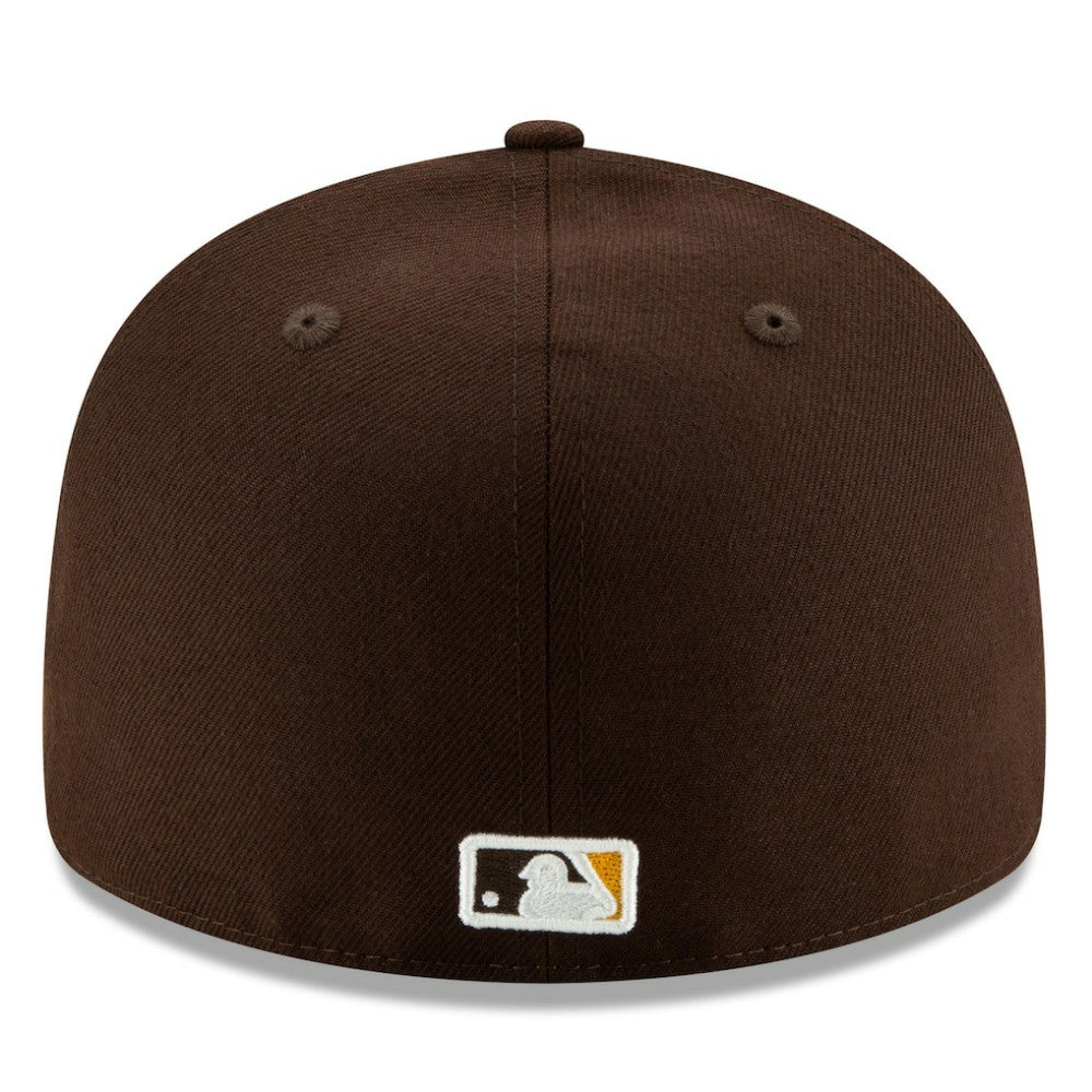 San Diego Padres New Era 2025 MLB Postseason Side Patch Low Profile 59FIFTY Fitted Hat - Brown Hats