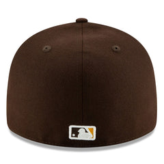 San Diego Padres New Era 2025 MLB Postseason Side Patch Low Profile 59FIFTY Fitted Hat - Brown Hats