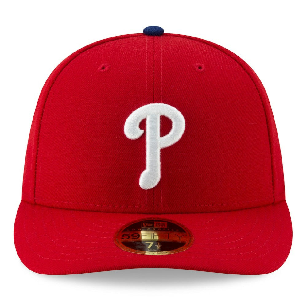 Philadelphia Phillies New Era 2025 MLB Postseason Side Patch Low Profile 59FIFTY Fitted Hat - Red Hats