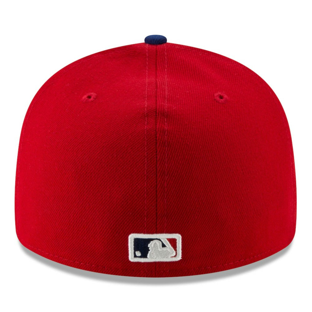 Philadelphia Phillies New Era 2025 MLB Postseason Side Patch Low Profile 59FIFTY Fitted Hat - Red Hats