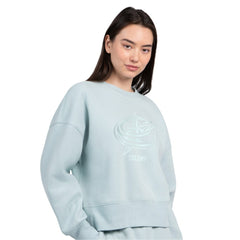 Columbus Blue Jackets Starter Women's Boxy Cropped Sweatshirt - Green | US 203459811