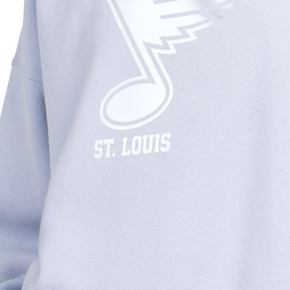St. Louis Blues Starter Women's Boxy Cropped Sweatshirt - Blue | US 203459812
