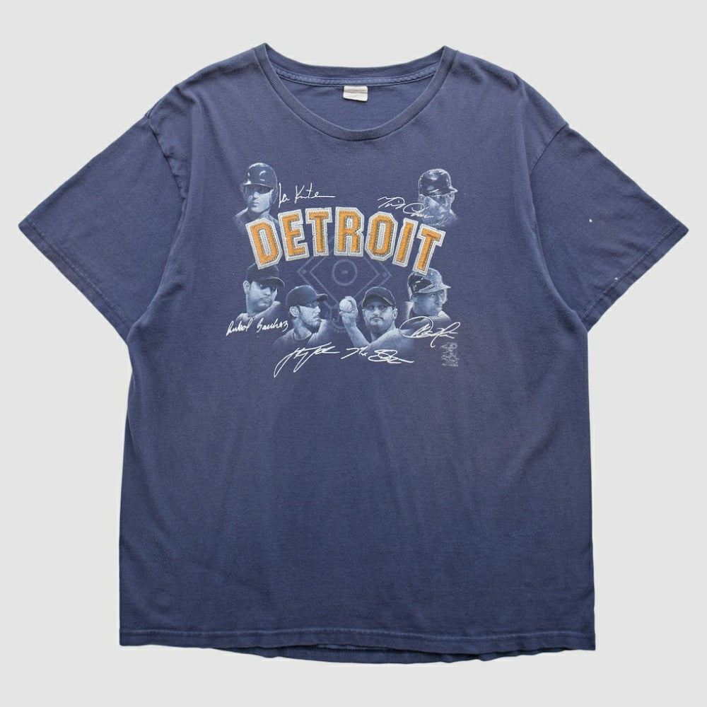 Detroit Tigers 2000s T-Shirt - Blue - XVintage T-shirts