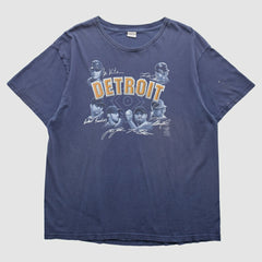 Detroit Tigers 2000s T-Shirt - Blue - XVintage T-shirts