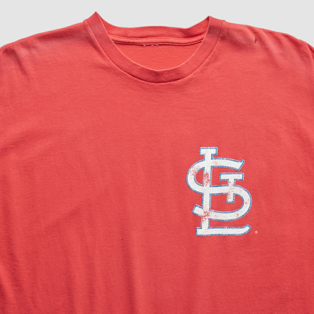 St. Louis Cardinals Starter 1994 T-Shirt - Red - Vintage T-shirts