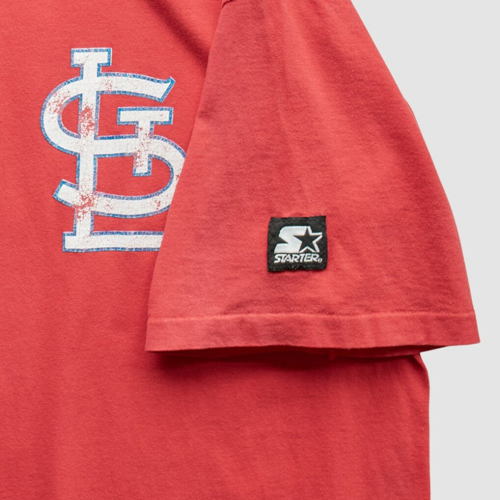 St. Louis Cardinals Starter 1994 T-Shirt - Red - Vintage T-shirts