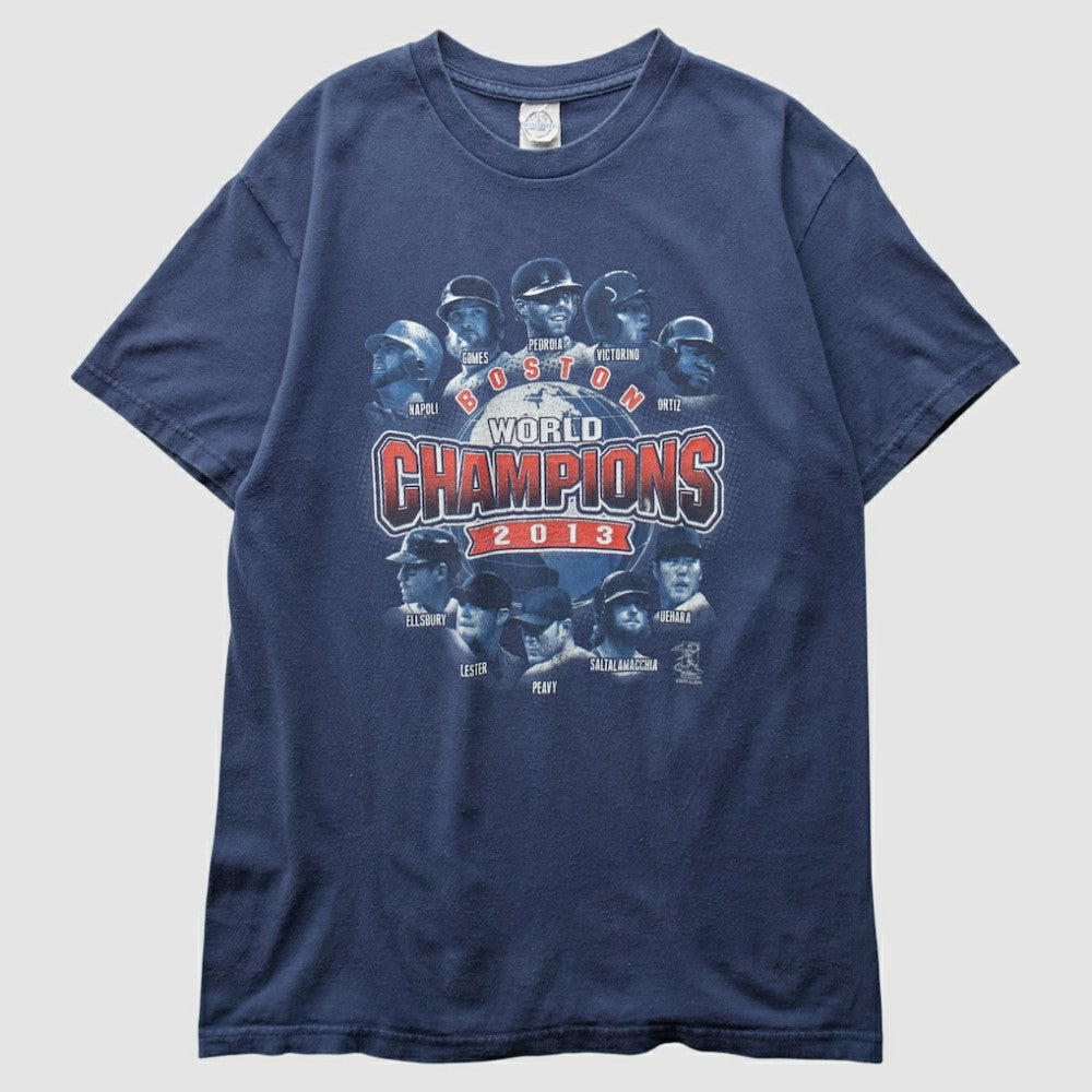 Boston Red Sox 2013 T-Shirt - Navy - Vintage T-shirts