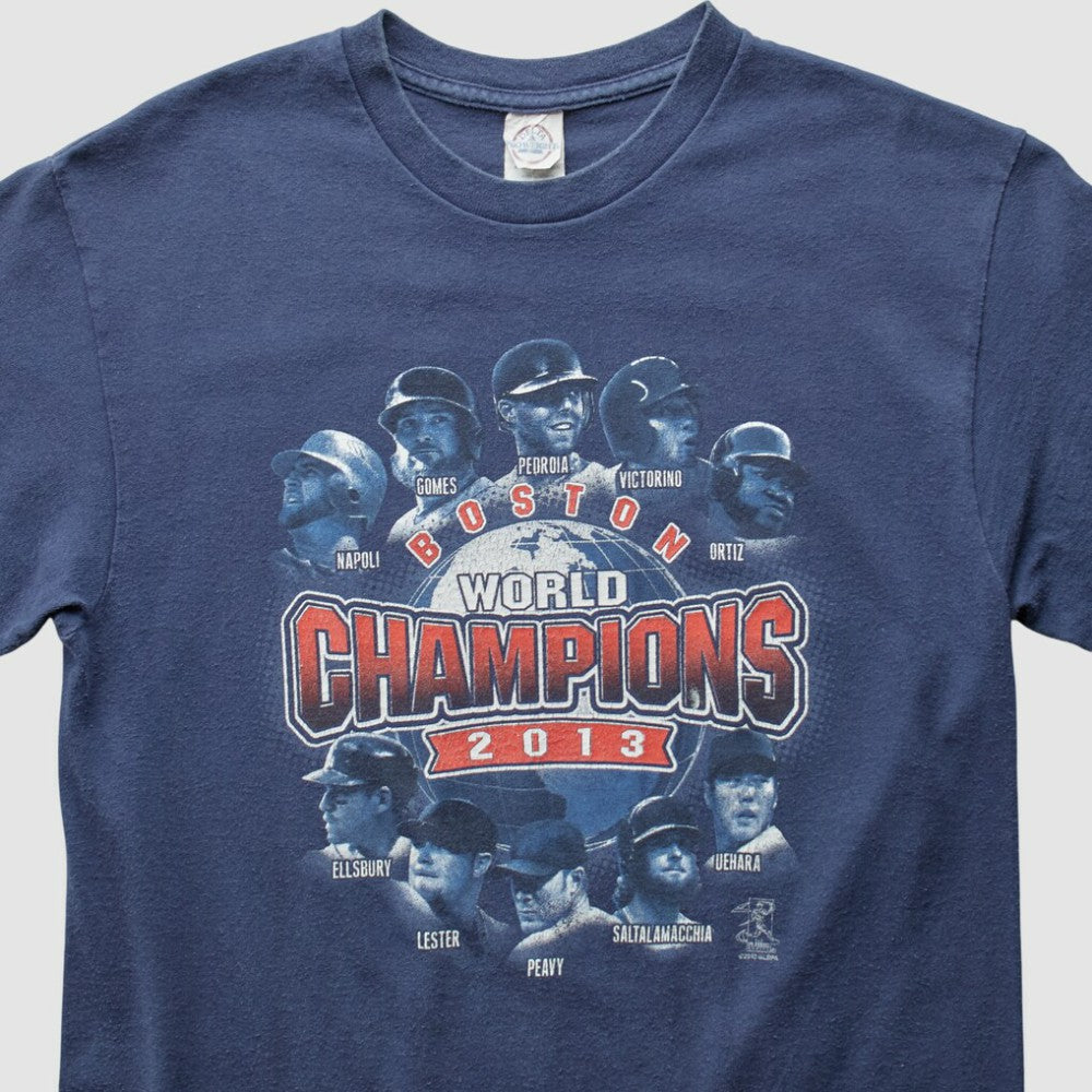Boston Red Sox 2013 T-Shirt - Navy - Vintage T-shirts