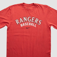Texas Rangers Nike 2010 T-Shirt - Red - Vintage T-shirts
